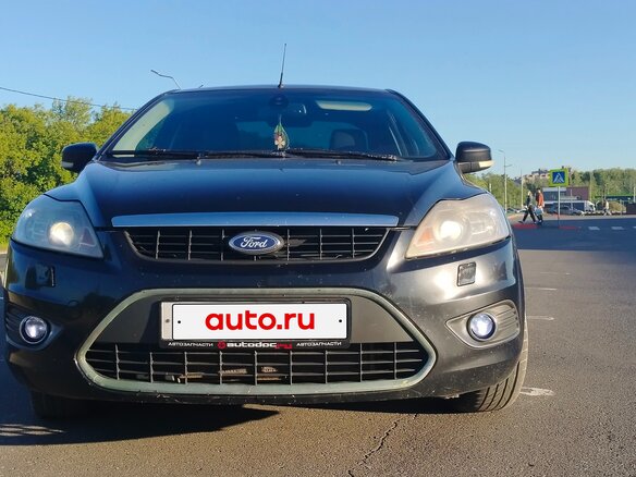 2008 Ford Focus II Рестайлинг, чёрный, 445000 рублей - вид 1