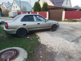 2003 Hyundai Accent ТагАЗ II, бежевый, 260000 рублей, вид 3