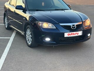 2008 Mazda 3 I (BK) Рестайлинг, синий, 597000 рублей, вид 3