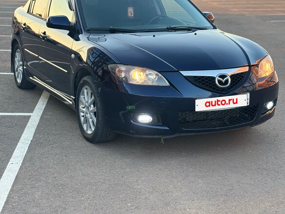 2008 Mazda 3 I (BK) Рестайлинг, синий, 597000 рублей - вид 2