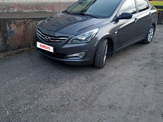 2014 Hyundai Solaris I Рестайлинг, серый, 980000 рублей, вид 1