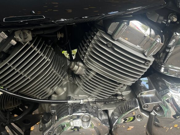 1996 Yamaha XVS400 Drag Star, чёрный, 360000 рублей - вид 8