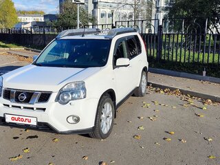 2012 Nissan X-Trail II Рестайлинг, белый, 1600000 рублей, вид 3