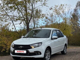 2020 Lada (ВАЗ) Granta I Рестайлинг, белый, 870000 рублей, вид 4