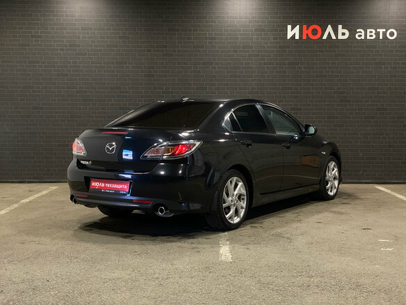 2011 Mazda 6 II (GH) Рестайлинг, чёрный, 1050000 рублей - вид 4