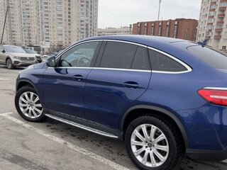 2017 Mercedes-Benz GLE Coupe 350 d I (C292), синий, 3650000 рублей, вид 4