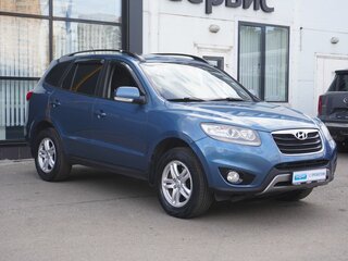 2012 Hyundai Santa Fe II Рестайлинг, синий, 1140000 рублей, вид 3