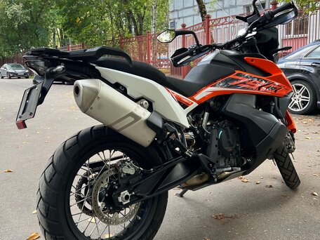 2019 KTM 790 Adventure, оранжевый, 865000 рублей, вид 4