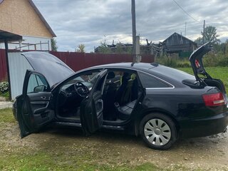 2006 Audi A6 III (C6), чёрный, 700000 рублей, вид 3