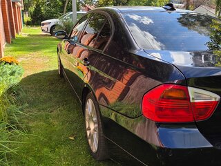 2008 BMW 3 серии 318i V (E90/E91/E92/E93) Рестайлинг, синий, 754000 рублей, вид 4