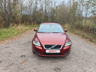 2009 Volvo V50 I Рестайлинг, пурпурный, 670000 рублей, вид 2