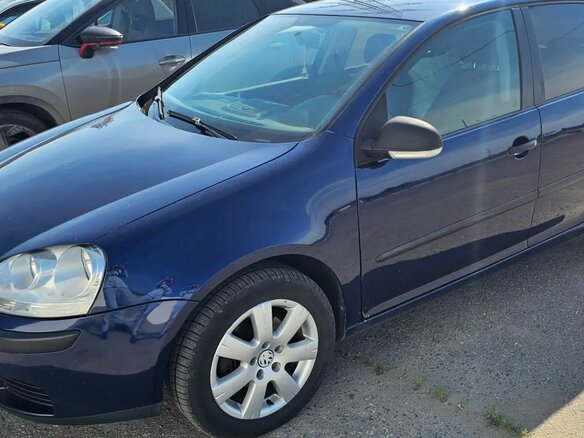 2008 Volkswagen Golf V, синий