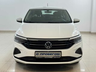 2021 Volkswagen Polo VI, белый, 1195000 рублей, вид 2