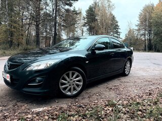 2011 Mazda 6 II (GH) Рестайлинг, чёрный, 890000 рублей, вид 2