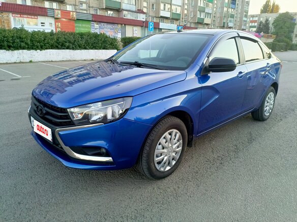 2021 Lada (ВАЗ) Vesta I, синий, 1129999 рублей - вид 1