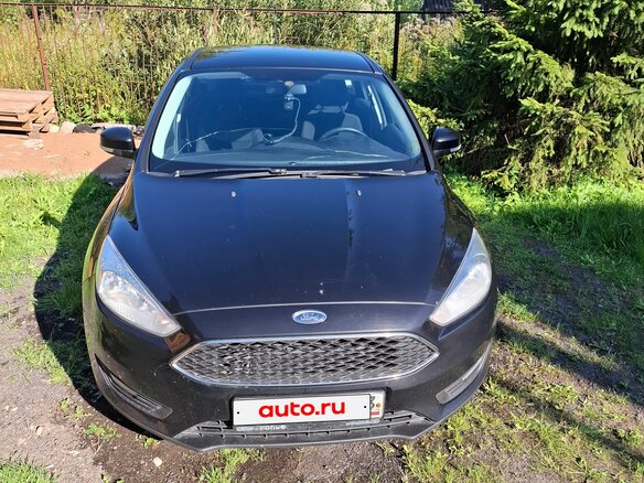 2016 Ford Focus III Рестайлинг, чёрный, 1100000 рублей