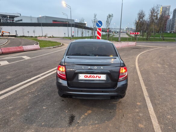 2020 Lada (ВАЗ) Granta I Рестайлинг, серый, 650000 рублей - вид 3