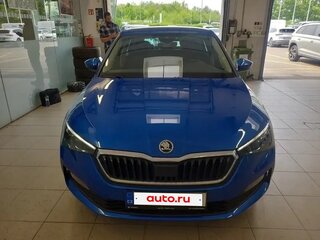 2021 Skoda Scala I, синий, 1432000 рублей, вид 5