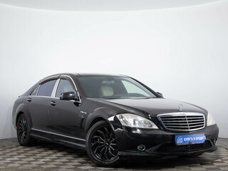 2007 Mercedes-Benz S-Класс 550 V (W221), чёрный, 1249000 рублей, вид 1
