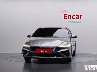 2024 Hyundai Avante VII Рестайлинг, серый, 1640000 рублей, вид 4