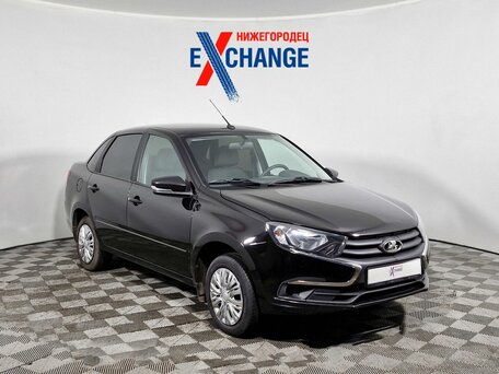 2022 Lada (ВАЗ) Granta I Рестайлинг, чёрный, 650000 рублей, вид 2