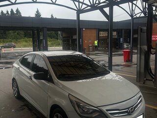 2016 Hyundai Solaris I Рестайлинг, белый, 450000 рублей, вид 5