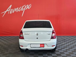 2014 Renault Logan I Рестайлинг, белый, 595000 рублей, вид 4