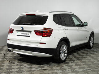 2014 BMW X3 20d xDrive II (F25), белый, 1799700 рублей, вид 5