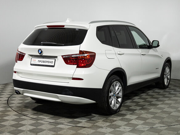 2014 BMW X3 20d xDrive II (F25), белый, 1799700 рублей - вид 4