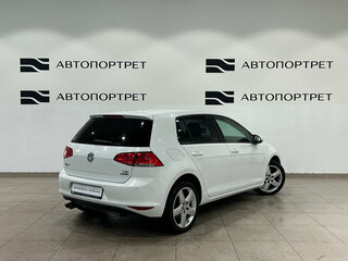 2013 Volkswagen Golf VII, белый, 929000 рублей, вид 5