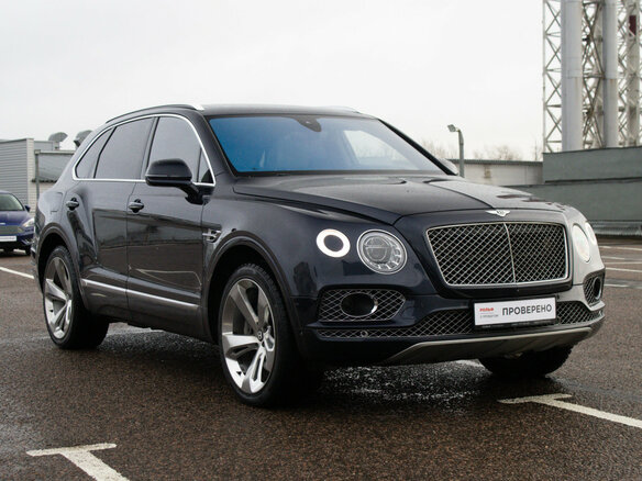 2016 Bentley Bentayga I, синий - вид 2