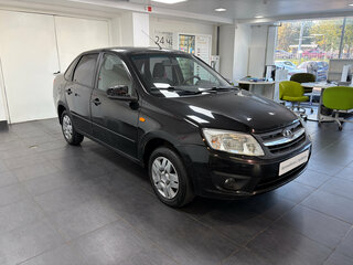 2015 Lada (ВАЗ) Granta I, чёрный, 342000 рублей, вид 3