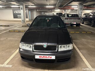 2008 Skoda Octavia I (A4) Рестайлинг, чёрный, 552500 рублей, вид 2