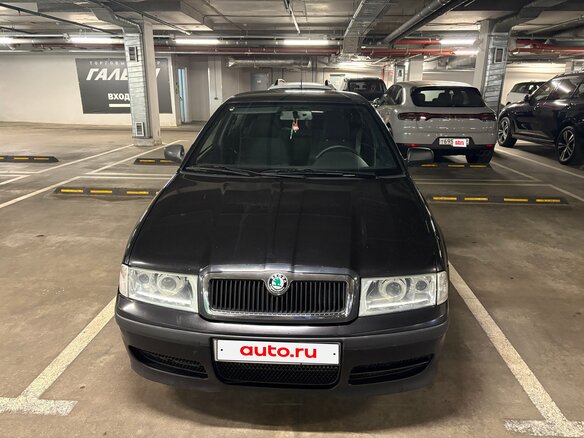 2008 Skoda Octavia I (A4) Рестайлинг, чёрный, 552500 рублей - вид 1