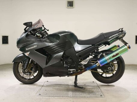 2006 Kawasaki ZZR 1400, серый, 777000 рублей, вид 1