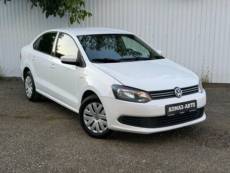 2012 Volkswagen Polo V, белый, 729000 рублей, вид 1