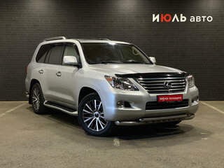 2008 Lexus LX 570 III, серебристый, 2700000 рублей, вид 3