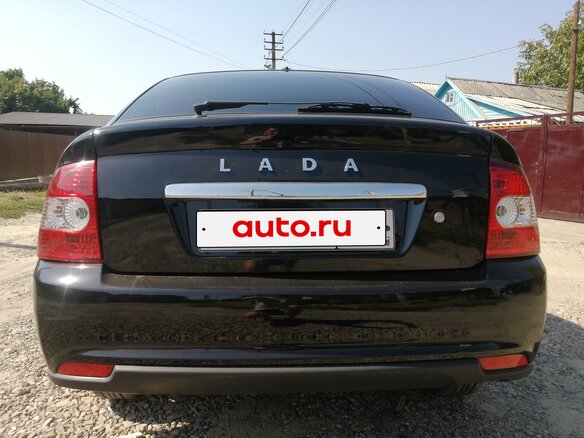 2013 Lada (ВАЗ) Priora I Рестайлинг, чёрный - вид 6
