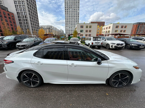 2019 Toyota Camry US Market VIII (XV70), белый, 2550000 рублей - вид 14