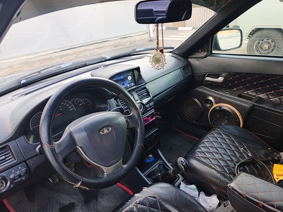 2008 Lada (ВАЗ) Priora I, синий, 220000 рублей - вид 10