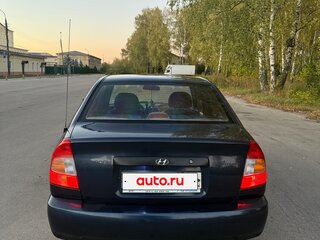 2006 Hyundai Accent ТагАЗ II, синий, 380000 рублей, вид 4