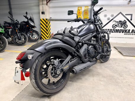 2023 Kawasaki EN650 Vulcan S, чёрный, 609000 рублей, вид 3