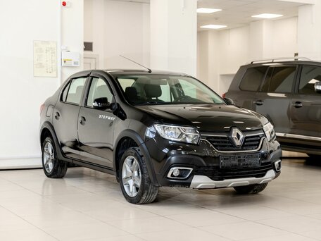2019 Renault Logan Stepway II Рестайлинг, чёрный, 1000000 рублей, вид 1
