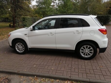 2012 Mitsubishi ASX I, белый, 900000 рублей, вид 1