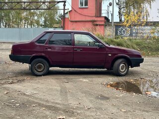 2000 Lada (ВАЗ) 21099, красный, 95000 рублей, вид 5