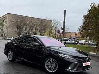 2019 Toyota Camry VIII (XV70), чёрный, 3100000 рублей, вид 4