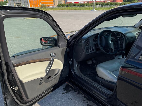 1998 Saab 9-5 I, чёрный, 350000 рублей - вид 9
