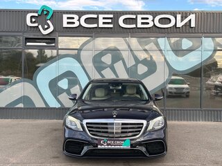 2015 Mercedes-Benz S-Класс 500 VI (W222, C217), синий, 2895000 рублей, вид 5