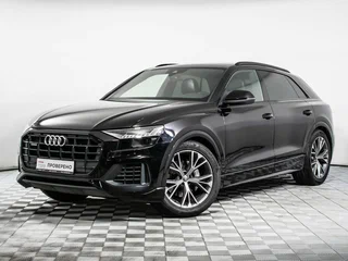 2019 Audi Q8 55 TFSI I (4M), чёрный, 5555000 рублей, вид 1