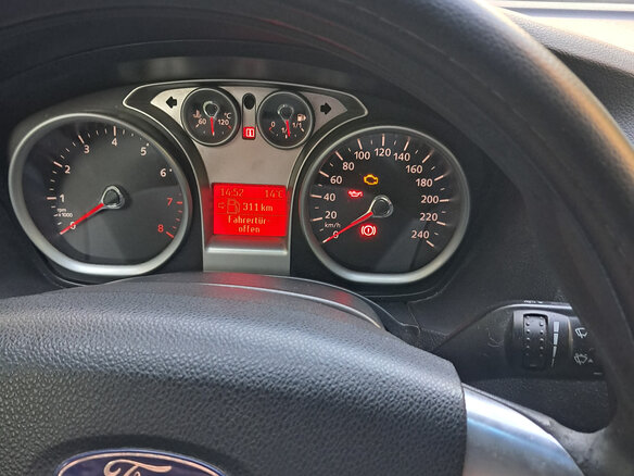 2008 Ford Focus II Рестайлинг, синий - вид 4